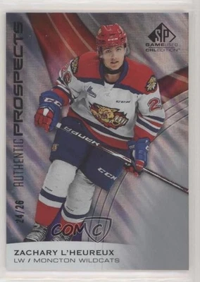 2019-20 Upper Deck SP Game Used CHL Edition /26 Zachary L'Heureux #56 - Image 1 of 2
