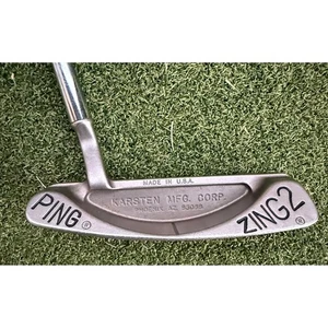 Vintage PING Zing 2 Putter 35" Right-Handed Karsten USA Golf W/ Ping Head Cover - Picture 1 of 9