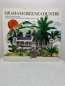 1986 GRAHAM GREENE COUNTRY Paul Hogarth Art Artist Watercolor Paintings History - Picture 1 of 7