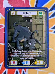 Foil Shadow Gelert Neopets Battledome TCG - Picture 1 of 1