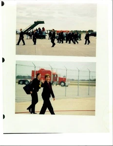 Air Force One lot of 5 photos George and Laura Bush, Air Force one - Picture 1 of 6