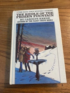 1972 Carolyn Keene Dana Girls Mystery The Riddle Of The Frozen Fountain #2 - Imagen 1 de 8