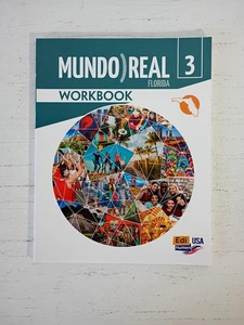 Mundo ) Real 3 - Florida Workbook - Free shipping - Picture 1 of 10