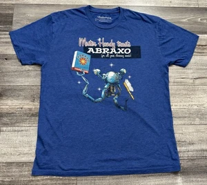 Fallout 4 Hemd Herren Größe 2XL offiziell Bethesda 2015 Mr Handy Trusts Abraxo blau - Bild 1 von 6