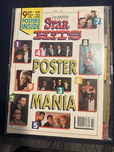 MADONNA STAR HITS MAGAZINE POSTER MANIA! EXCELLENT SHAPE /SUPER RARE! - Picture 1 of 1