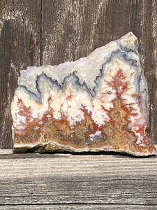 Blue Moon Plume Agate Unpolished Rock Slab - Picture 1 of 6