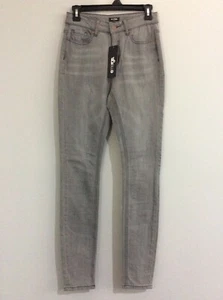 EMERGE High waisted light grey wash skinny leg jeans Sz 8 NWTS - Picture 1 of 6