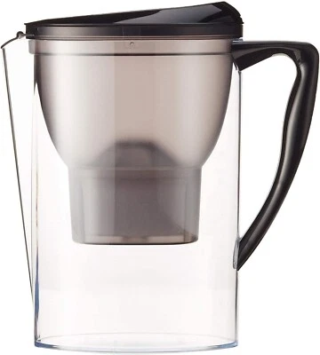 Amazon Basics 2.3L 4 Pints Water Filter Jug with 1x30 Days Cartridge, BPA Free - Image 1 of 4