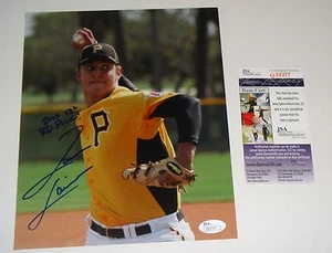 Jameson Taillon Pittsburgh Pirates Signed 8x10 Color Photo Inscription JSA CERT - Picture 1 of 1