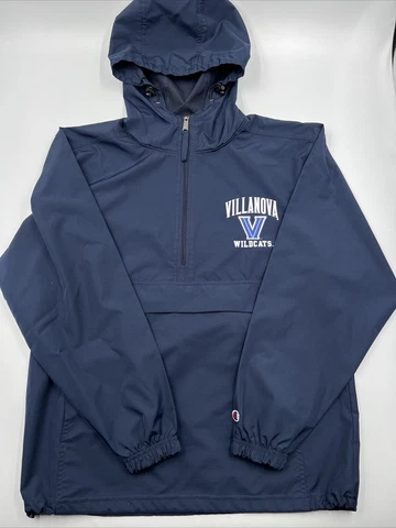 Villanova Wildcats Champion packable pullover Windbreaker Womens XS Cover
