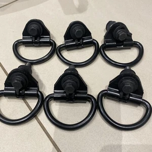 Juego personalizado genuino Ford Transit de 6 puntos de anclaje de anillo en D con ojos de amarre - Imagen 1 de 2