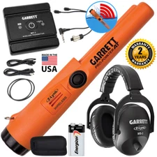 Garrett Pro Pointer AT Z-Lynk Pinpointer with MS-3 Wireless Headphones PACK- KIT