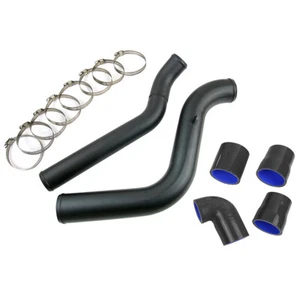 Tubo intercooler turbo alluminio nero per Ford Ranger T6 BT-50 2,2L Diesel - Foto 1 di 5