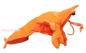 Halloween orange Hummer Garnelen Garnelen Kostüm Mütze Kappe - Bild 1 von 1