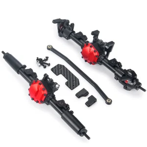 Universale per RC 1:10 ASSIALE SCX10 90027 90028 90046 90047 asse anteriore/posteriore in metallo - Foto 1 di 15