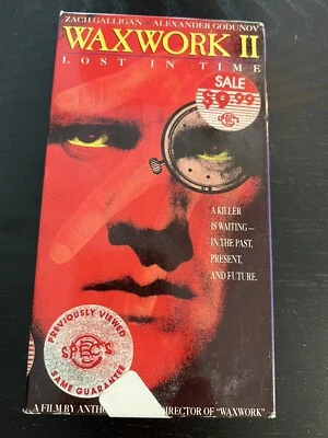 * Waxwork II: Lost in Time (VHS) 1992 Horror - Bruce Campbell - Image 1 of 3