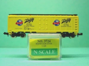 N Scale Model Power Schlitz Beer Billboard 40' Plug Door Reefer - Picture 1 of 5