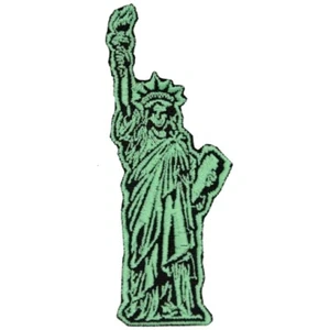 Statue of Liberty Embroidered Patch USA National Monument New York Fashion - Picture 1 of 1
