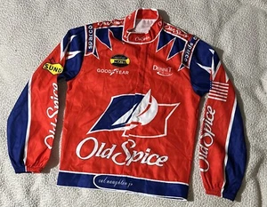 Old Spice Herren Cal Naughton Jr Talladega Nights NASCAR Kostüm Jacke Gr. Small - Bild 1 von 7