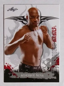 2010 Leaf MMA Anderson Silva RC Rookie Card Middleweight 1st Edition UFC PRIDE - Picture 1 of 2
