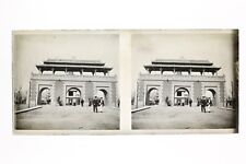 France Exhibition Colonial Of Marseille 1906 Holder Annam China Photo Stereo