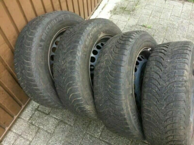 4xkomplette Winterreifen+Felgen 185/65R15 88T für BMW 316,318,320,325 usw - Bild 1 von 4