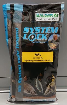 Balzer Willi Frosch System Lock Aal Blut 1000g 1kg Blood Black Futter Lockfutter - Bild 1 von 2