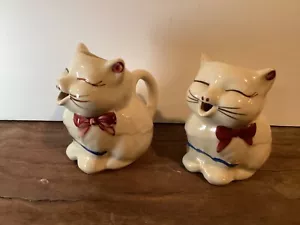 Brocca latte vintage Shawnee Pottery Puss'n Boots gatto fattoria creatore made USA - Foto 1 di 7