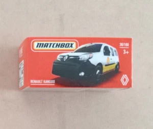 MATCHBOX POWER GRABS RENAULT KANGOO - SHELL (WHITE) 30/100 - Picture 1 of 2