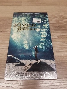 A River Runs Through It (VHS, 1993, Closed Captioned) New Sealed W/Watermark  - Bild 1 von 6