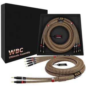 WORLDS BEST CABLES 10 Foot Ultimate - 7 AWG - Ultra-Pure OFC – Extra Premium... - Picture 1 of 9