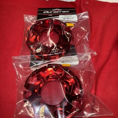 Duratrax Clip-Lock Wheel Face (Red Chrome) for Ripper 5.7" Wheel #DTX2818 - Image 1 of 2