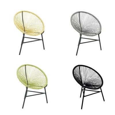 Acapulco-Gartenstuhl Balkonstuhl Campingstuhl Gartenstuhl Stühle Poly Rattan - Bild 1 von 4