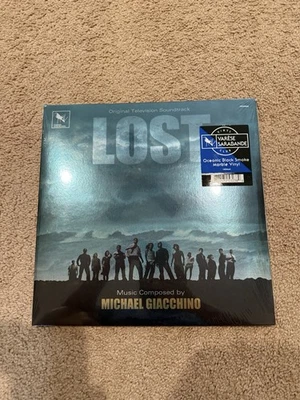 Lost Season 1 Soundtrack Color 2X LP 500 Only Giacchino Sealed Black Smoke - Image 1 of 4