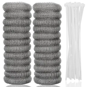 24 PCS Lint Trap Febwind Lint Catcher for Washing Machine Stainles Steel Washing - Picture 1 of 6