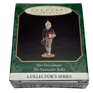 Vintage Christmas Ornament Herr Drosselmeyer Nutcracker Ballet Hallmark 1997 NIB - Picture 1 of 5