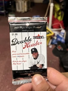 2003 Fleer Double Header Unopened Pack - Picture 1 of 2