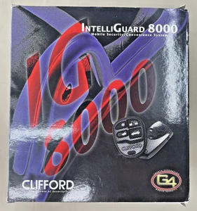 VTG Clifford IntelliGuard 8000 Mobile Security/Convenience System, NOS - Picture 1 of 24