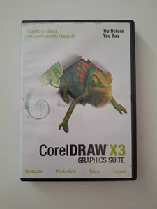 MICROSOFT WINDOWS, CorelDraw Graphics Suite X3, DVD, BRAND NEW. - Picture 1 of 3