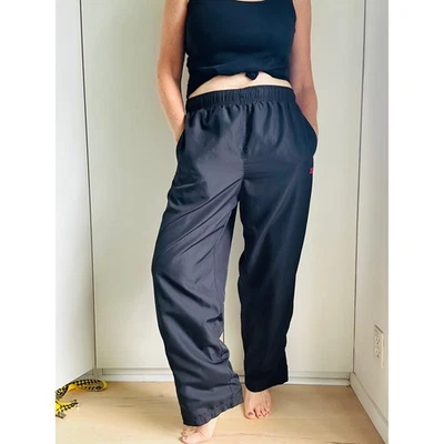 Pantalones deportivos vintage Starter talla mediana negros rojos ropa de calle era y2K atléticos Foto 1 de 4