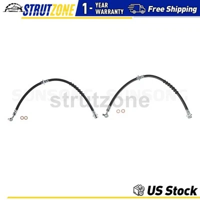 Línea de freno de manguera hidráulica de freno delantero 2 para Nissan Altima 2002-2005 Foto 1 de 4