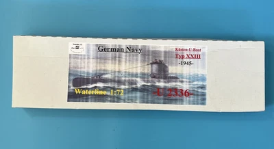 HP Modellbau-Küsten-U-Boot - U-Boot Typ XXIII (U-2336) - 1:72-1945 - Bild 1 von 3