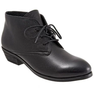 Softwalk | Stivaletti da donna Ramsey in pelle nera | Taglia 8WW - Foto 1 di 9