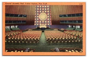 United Nations New York City New York General Assembly Interior View - Picture 1 of 2