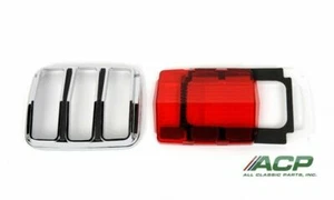 1964 1965 1966 Mustang Tail Light Assembly Kit Lens Bezel Gasket Right OR Left - Bild 1 von 1