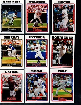 2005 TOPPS Baseball Complete Your Set 1-250 BUY MORE SAVE MORE - Image 1 of 4