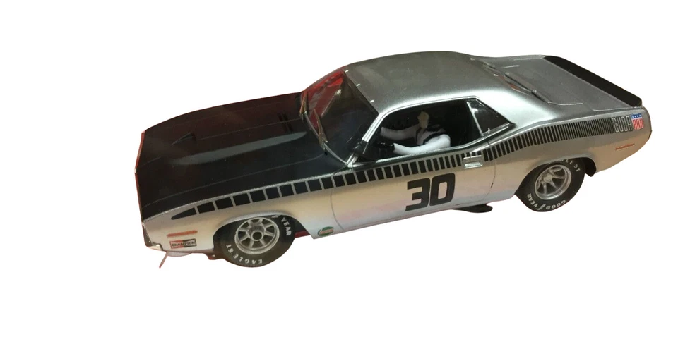 Scalextric Plymouth Barracuda "Cuda" 1/32 Maqueta de Coche - Plata (E10432S300)