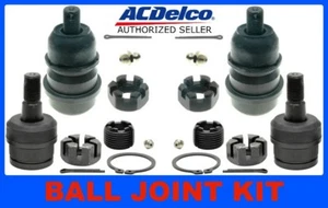 BALL JOINT KIT Front Upper + Lower ACDELCO 46D2117A + 46D0058A 84-01 XJ CHEROKEE - Picture 1 of 3