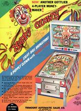 Wow! Original 1964 Gottlieb Happy Clown pinball flyer/brochure! Rare! Free Ship!