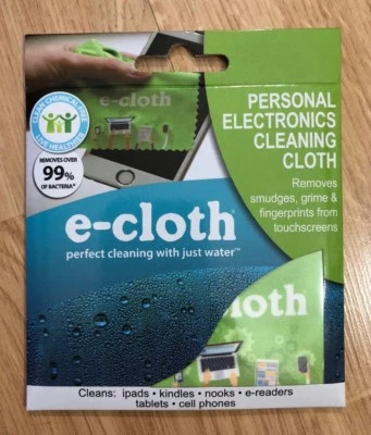E-Cloth Personal Electronics Cleaning Cloth Removes Smudges Fingerprints Bacteri
